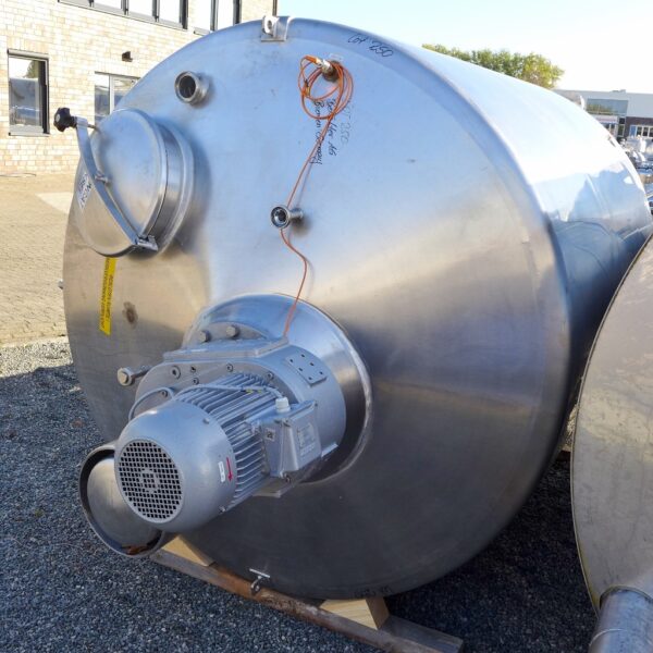 5000 liter tank in 304 stainless steel