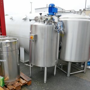 530 liter tank in Acid-proof 316