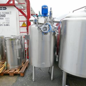 530 liter tank in Acid-proof 316