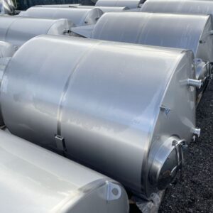 5400 liter tank in Acid-proof 316