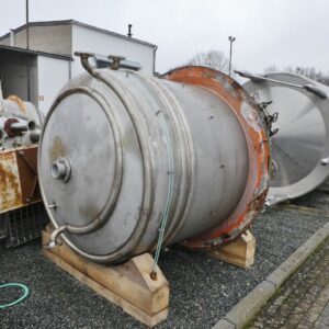 5400 liter tank in Acid-proof 316