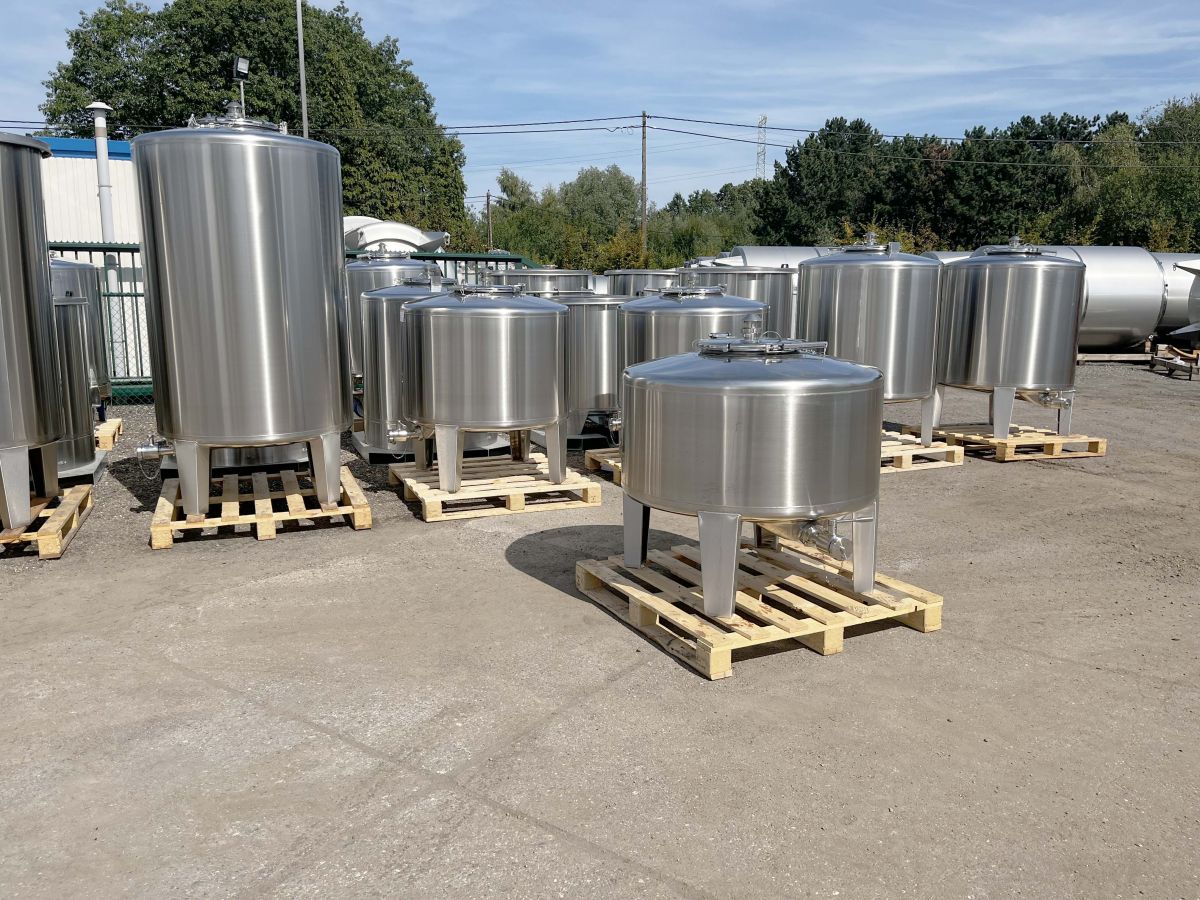 550 liter tank in stainless steel 304