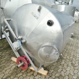 5500 liter tank in Acid-proof 316
