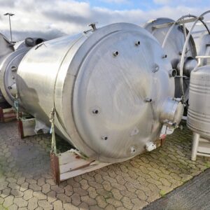 5500 liter tank in Acid-proof 316
