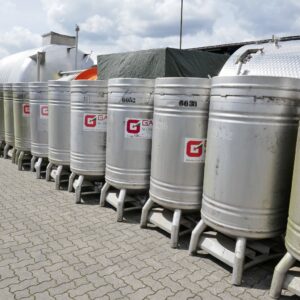 600 liter tank in 304 stainless steel