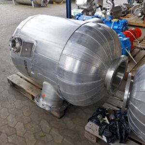 600 liter tank in Acid-proof 316