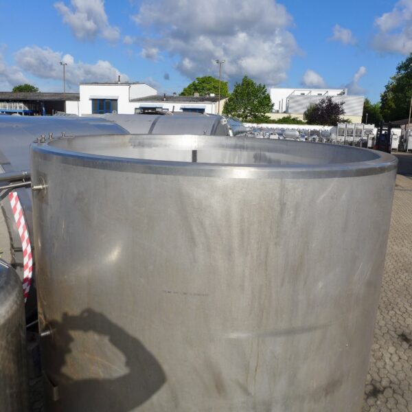 6100 liter tank in Acid-proof 316