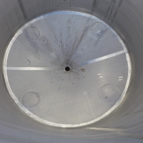 6100 liter tank in Acid-proof 316