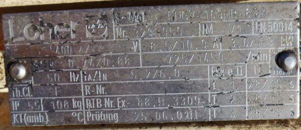 6100 liter tank in Acid-proof 316