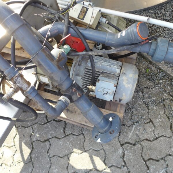 6100 liter tank in Acid-proof 316