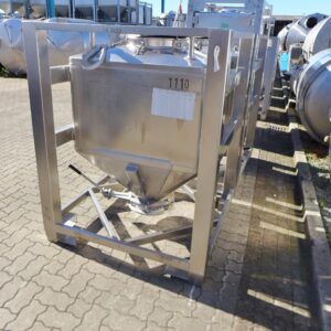625 liter tank in Stainless 304