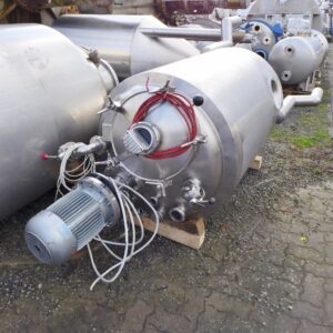 660 liter tank in Acid-proof 316
