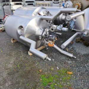 660 liter tank in Acid-proof 316