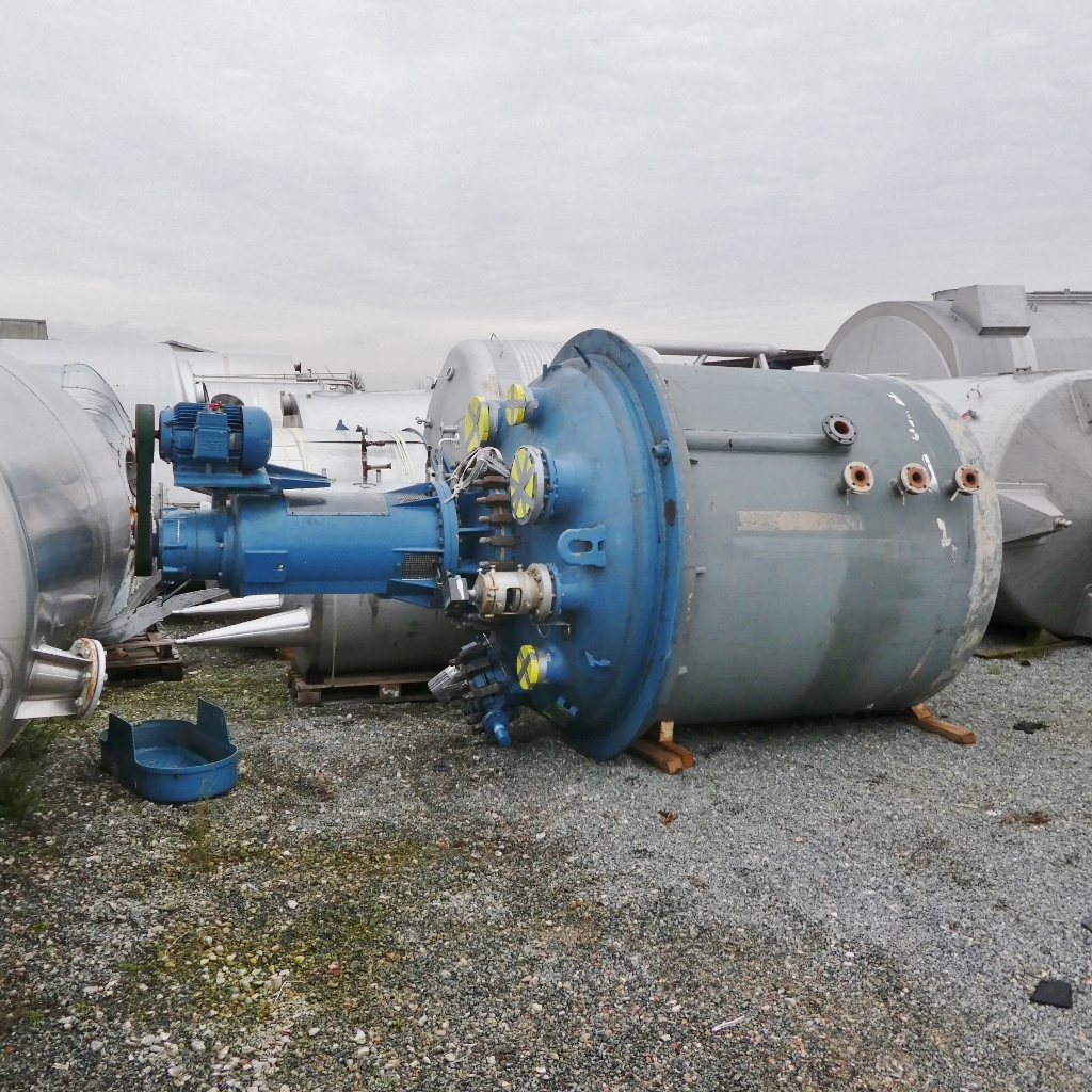 7385 liter steel tank (enameled)