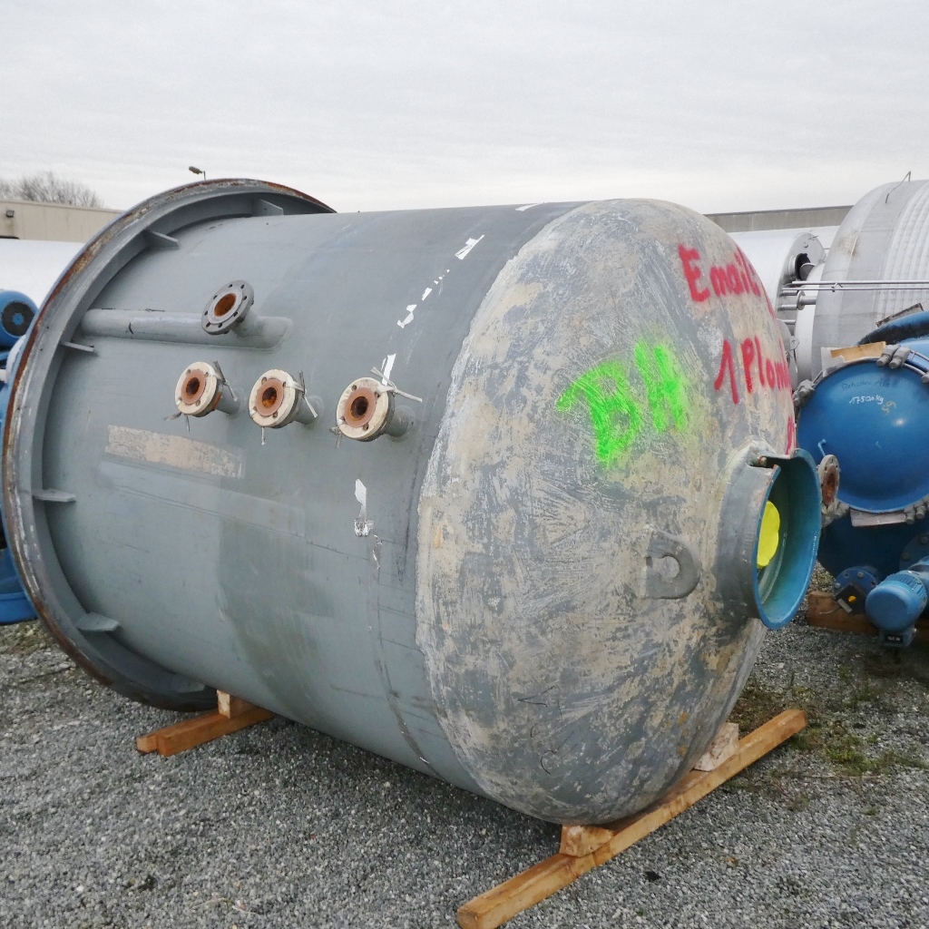 7385 liter steel tank (enameled)