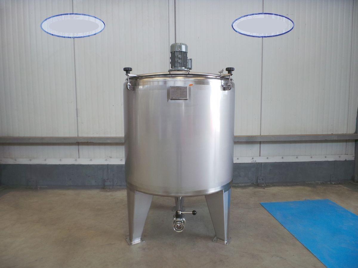 750 liter tank in Acid-proof 316