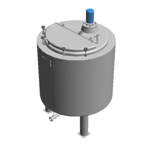 750 liter tank in Acid-proof 316