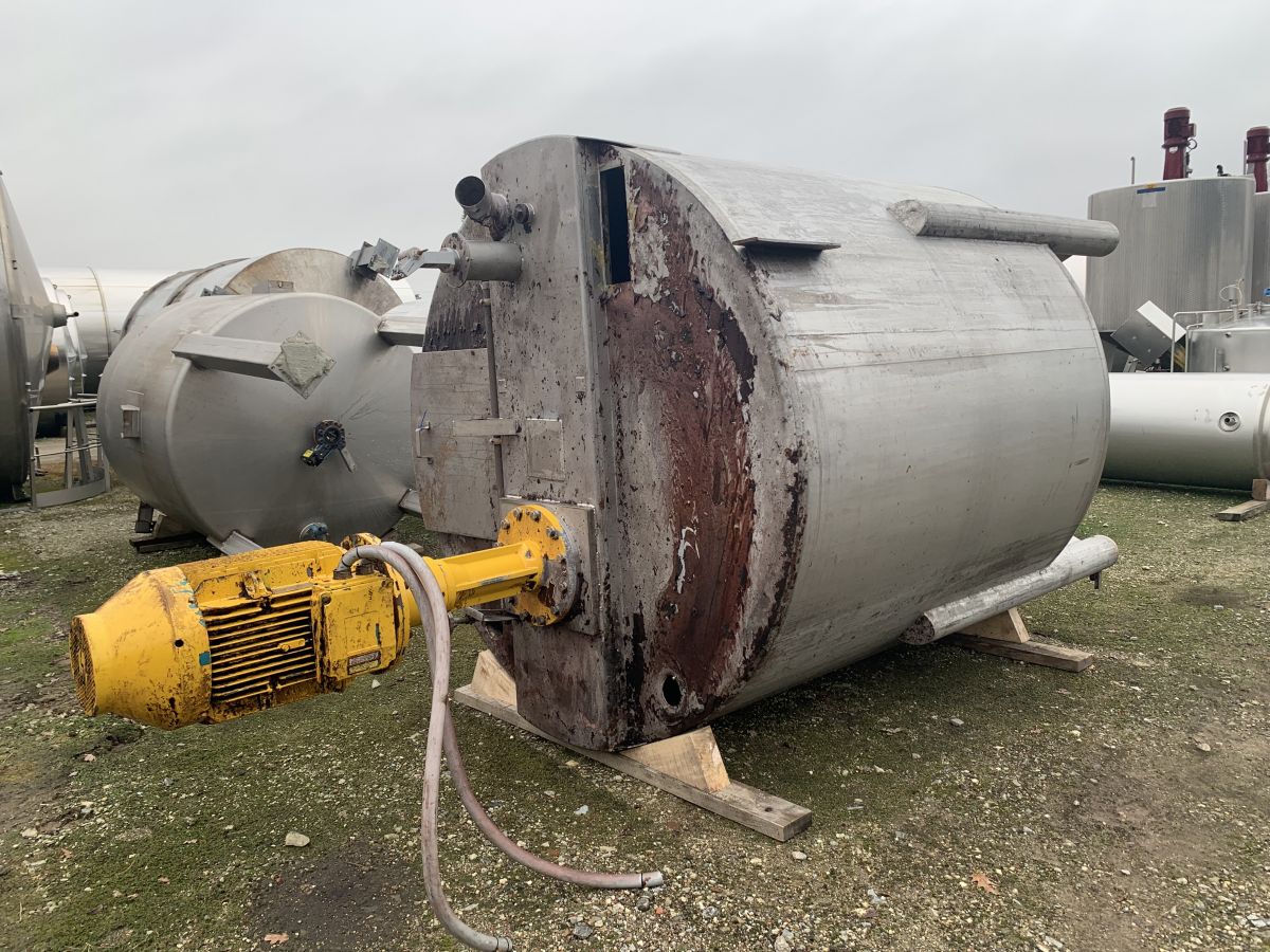 7500 liter tank in Stainless 304