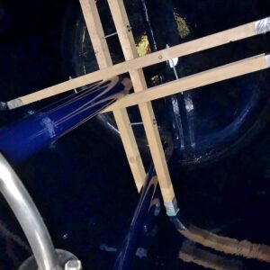 8250 liters tank in Steel (enameled)