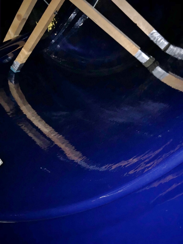 8250 liters tank in Steel (enameled)