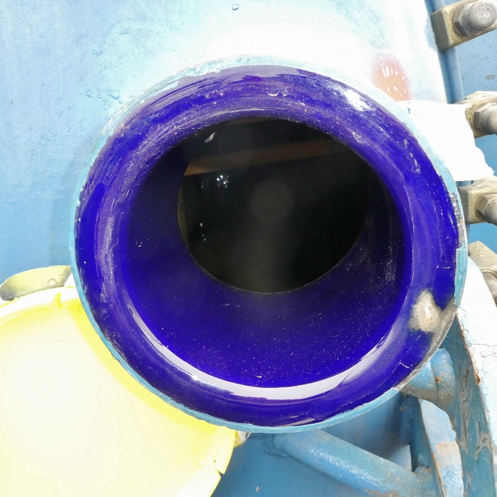 8250 liters tank in Steel (enameled)