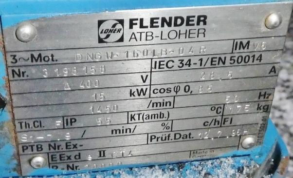 8250 liters tank in Steel (enameled)
