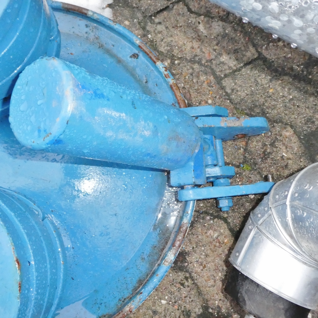 8250 liters tank in Steel (enameled)