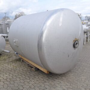 8380 liter tank in Acid-proof 316