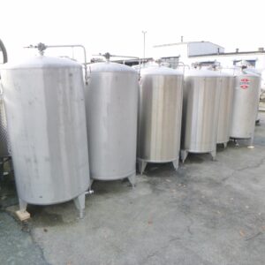 900 liter tank in Acid-proof 316