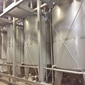 9000 liters tank in stainless steel 304