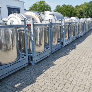 1000 liter tank in 304 stainless steel