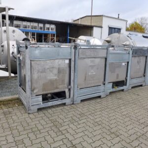 1000 liter tank in 304 stainless steel