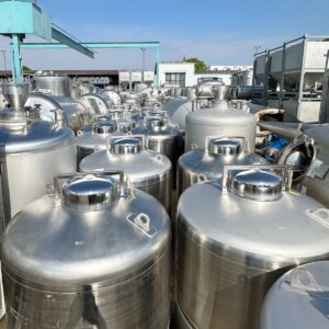 1100 liter tank in Acid-proof 316