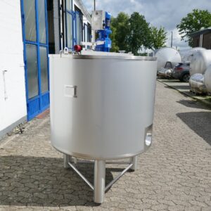 1169 liter tank in Acid-proof 316