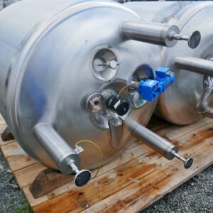 1880 liter tank in Acid-proof 316