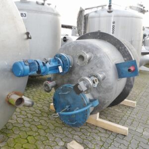 2750 liter tank in Acid-proof 316