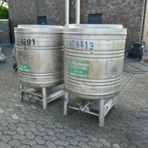 800 liter tank in 304 stainless steel