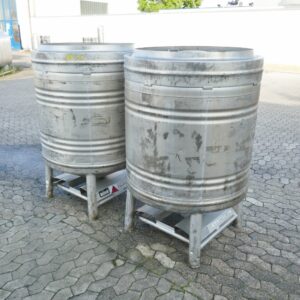 800 liter tank in 304 stainless steel