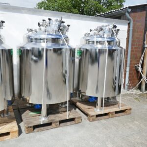 920 liter tank in Acid-proof 316