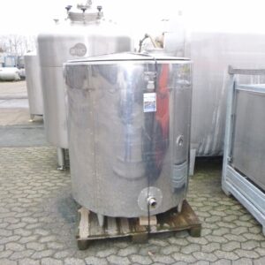 1000 liter tank in 304 stainless steel