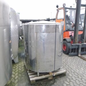 1000 liter tank in 304 stainless steel