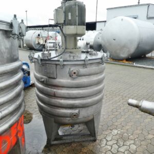 1000 liter tank in 304 stainless steel