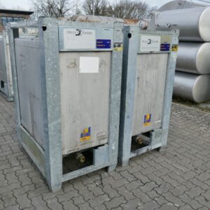 1000 liter tank in 304 stainless steel