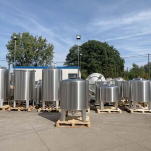 1000 liter tank in 304 stainless steel