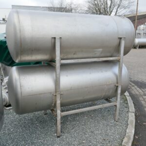1000 liter tank in 304 stainless steel