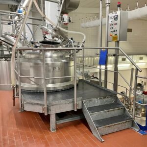1000 liter tank in Acid-proof 316