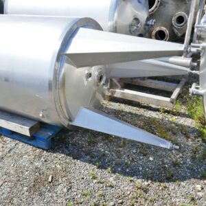 1000 liter tank in Acid-proof 316
