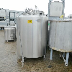1000 liter tank in Acid-proof 316