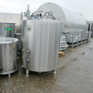 1000 liter tank in Acid-proof 316