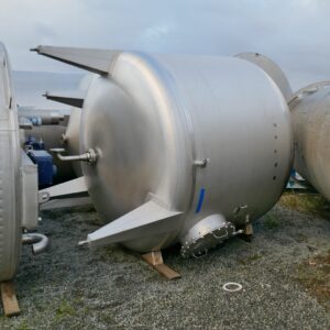 10000 liter tank in Acid-proof 316